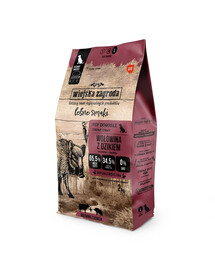 Leśne smaki Wołowina z dzikiem chrupki L 2 kg