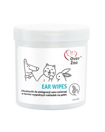 Ear Wipes chusteczki do pielęgnacji uszu dla psa, kota i gryzoni 50 szt.