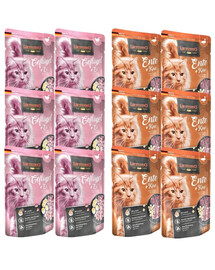 LEONARDO Finest Selection Drób z jajkami + Kaczka z serem 12x85 g