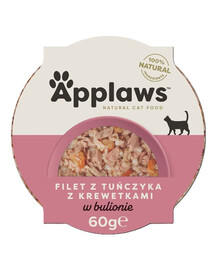 APPLAWS kassikauss tuunikala ja krevettidega 60 g