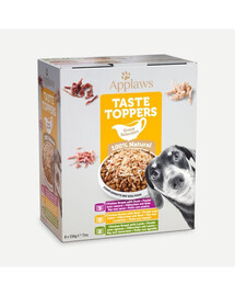 APPLAWS Taste Toppers Multipack koertele kastmes 8 × 156 g