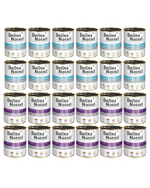 DOLINA NOTECI Mix smaków Premium Bogata w jagnięcinę i królika z żurawiną 24x800g