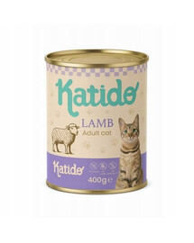 Adult Cat Lamb 400 g jagnięcina z olejem z łososia dla kotów