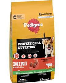 Professional Nutrition Adult Mini z Wołowiną i Warzywami 12 kg dla psów małych ras