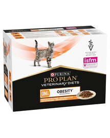 PRO PLAN Veterinary Diets Feline OM St/Ox Obesity Management 10x85 g