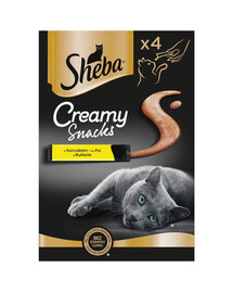 Creamy Snacks kremowy przysmak dla kota z kurczakiem 4x12g