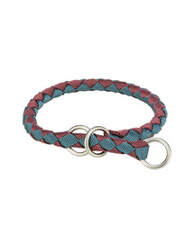 Cavo Obroża zaciskowa dla psa XS–S: 25–31 cm/o 12 mm bordowy/petrol