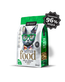 Liofilizowana karma Kurczak z łososiem 500g sucha karma dla kotów