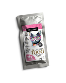 Liofilizowana karma Kurczak z kurzymi sercami 10 g sucha karma dla kotów