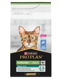 PRO PLAN Sterilised Renal Plus Bogata w królika 1,5 kg sucha karma dla kotów po sterylizacji