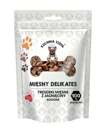 Mięsny Delikates Treserki Jagniecina 80g suszone przysmaki dla psów