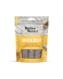 Smart Chews Calm & Relax 100g wsparcie w redukcji stresu, suszone przysmaki dla psa