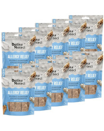 DOLINA NOTECI Smart Chews Allergy Relief 10x100g wsparcie przy alergiach pokarmowych, suszone przysmaki dla psa