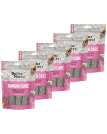 DOLINA NOTECI Smart Chews Immuno Care 5x100g wsparcie odporności, suszone przysmaki dla psa