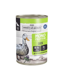 Dog Monoprotein Duck 400g kaczka, mokra karma dla psów