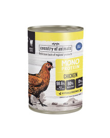 Cat Monoprotein Chicken 400g kurczak, mokra karma dla kotów