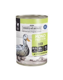 Cat Monoprotein Duck 400g kaczka, mokra karma dla kotów