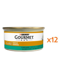 GOURMET Gold pasztet z królika dla kota 12x85 g