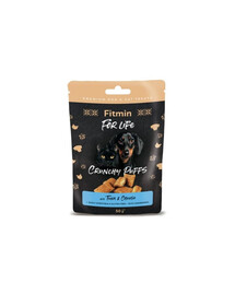 FITMIN For Life Chrupiące ciastka z tuńczykiem i serem – przysmak dla psa i kota 50 g