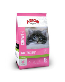 ARION Original Kitten 35/21 Chicken 300 g kurczak, karma sucha dla kociąt