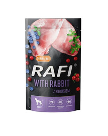RAFI z królikiem, borówką i żurawiną dla psa 500 g