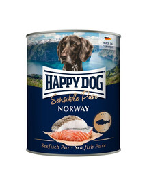HAPPY DOG Sensible Norway Ryba 800 g karma mokra dla psów
