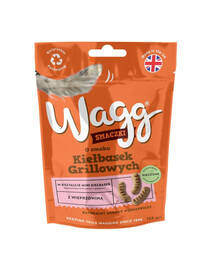 Wagg o smaku kiełbasek grillowych 0.125kg smaczki dla PSÓW