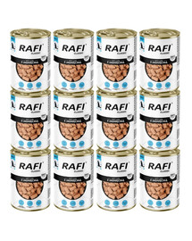 RAFI Classic Jagnięcina w sosie 12x1240 g mokra karma dla psów wszystkich ras