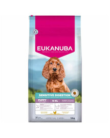 EUKANUBA Special Care Puppies with Sensitive Digestion 12 kg karma dla szczeniaków z wrażliwym układem pokarmowym