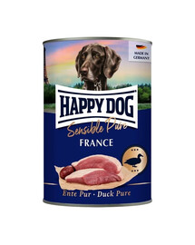 HAPPY DOG Ente Pur z kaczką 400 g