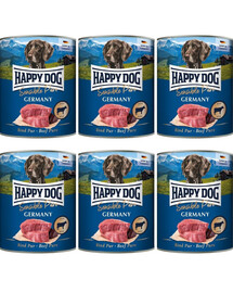 HAPPY DOG Sensible Pure Germany Wołowina 6x800 g karma mokra dla psów