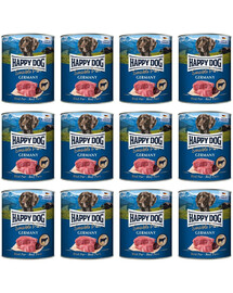 HAPPY DOG Sensible Pure Germany Wołowina 12x400 g karma mokra dla psów