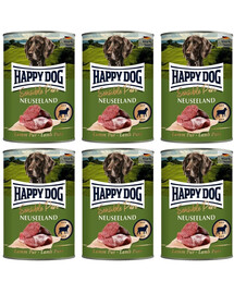 HAPPY DOG Sensible Pure Nowa Zelandia Jagnięcina 6x400 g karma mokra dla psów