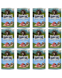 HAPPY DOG Sensible Puppy Junior Jagnięcina i ryż 12x400 g mokra karma dla szczeniąt i młodych psów