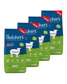 BUTCHER'S Original, sucha karma dla psa, jagnięcina 4 x 2,5kg