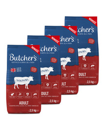 BUTCHER'S Original, sucha karma dla psa, wołowina 4 x 2,5kg