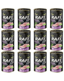 RAFI Cat Adult z królikiem 12x400 g mokra karma dla kotów sterylizowanych