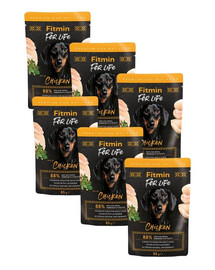 FITMIN For Life Dog Adult Chicken 6x85 g kurczak z ziołami w sosie