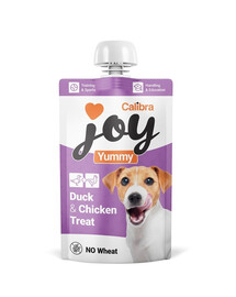 CALIBRA Joy Dog Yummy Duck and Chicken Treat 100 g kurczak i kaczka, pasta mięsna dla psów