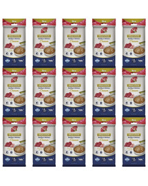 FARMINA N&D Quinoa Cat Digestion Cream Chicken and Tuna 15x60 g z kurczakiem i tuńczykiem, kremowy przysmak dla kotów z wrażliwym trawieniem