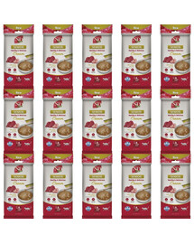 FARMINA N&D Quinoa Cat Senior Cream Chicken and Tuna 15x60 g z kurczakiem i tuńczykiem, kremowy przysmak dla starszych kotów