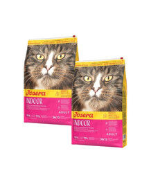 JOSERA Indoor 2x10 kg bezzbożowa karma dla kotów kastrowanych