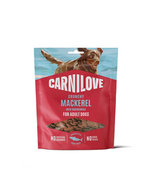 CARNILOVE Dog Crunchy Snack Mackerel 200g chrupiące przysmaki z makrelą dla dorosłych psów