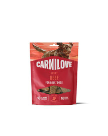 CARNILOVE Dog Jerky Beef Fillet 100g przysmaki z wołowiną dla dorosłych psów