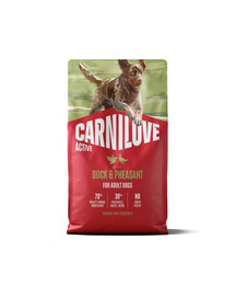 CARNILOVE Active Dog Duck and Pheasant Adult 4 kg kaczka i bażant, dla dorosłych psów