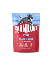 CARNILOVE ACTIVE DOG Salmon & Turkey Adult Large Breeds 1,5 kg łosoś i indyk, dla dorosłych psów dużych ras