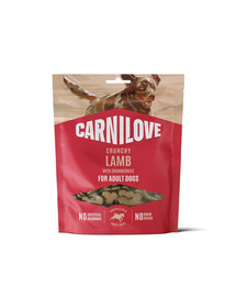 CARNILOVE Dog Crunchy Snack Lamb 200g chrupiące przysmaki z jagnięciną i żurawiną dla dorosłych psów
