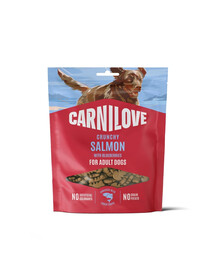 CARNILOVE Dog Crunchy Snack Salmon 200g chrupiące przysmaki z łososiem dla dorosłych psów