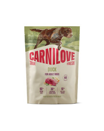 CARNILOVE True Fresh Dog Duck Adult 1,5kg sucha karma ze świeżą kaczką dla dorosłych psów
