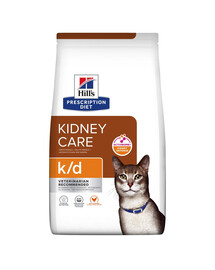 HILL'S Prescription Feline Diet Kidney Care k/d 8 kg dla kotów wspomagająca pracę nerek
